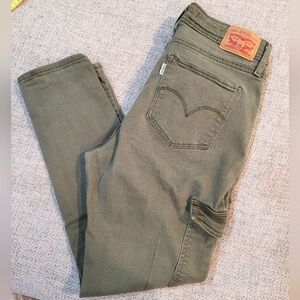 Levis 721 high-rise skinny ankle